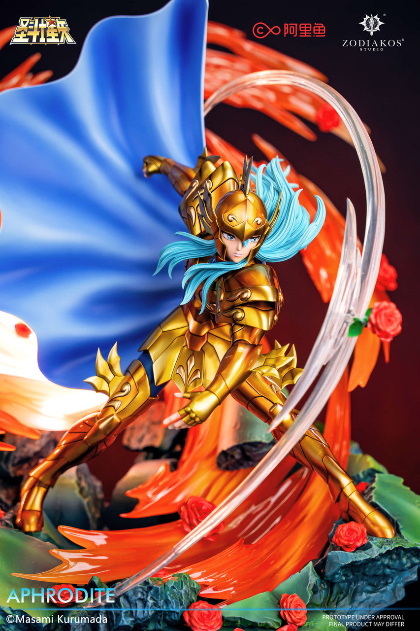 [Pre-Order] Zodiakos Studio - Statue - Saint Seiya - Gold Saint-Aphrodite (Licensed)