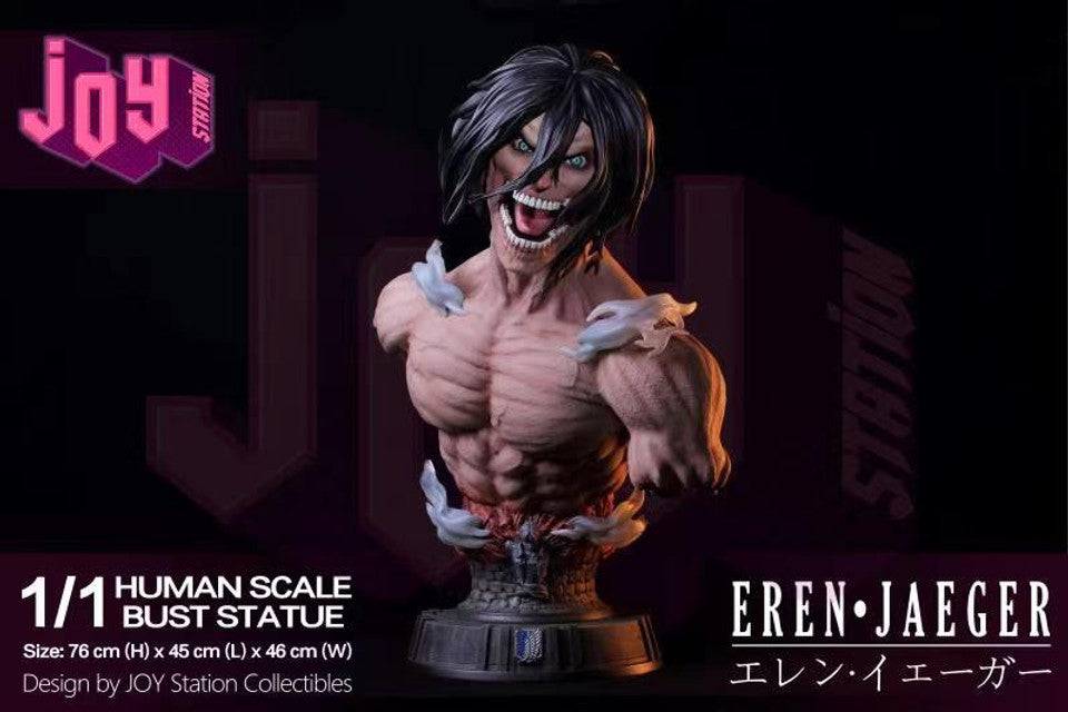 [Warehouse in Stock] JOY STATION Studio - Statue - Attack on Titan - Eren Jaeger Bust