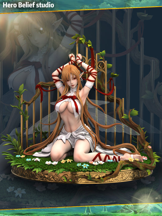 [Warehouse in Stock] Hero Belief Studio - Statue - Sword Art Online 1/4 Asuna Birdcage