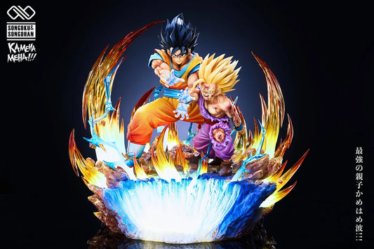 [Pre-Order] Infinite Studio - Statue - Dragon Ball - Goku & Gohan with LED