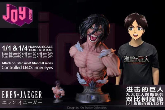 [Warehouse in Stock] JOY STATION Studio - Statue - Attack on Titan - Eren Jaeger Bust