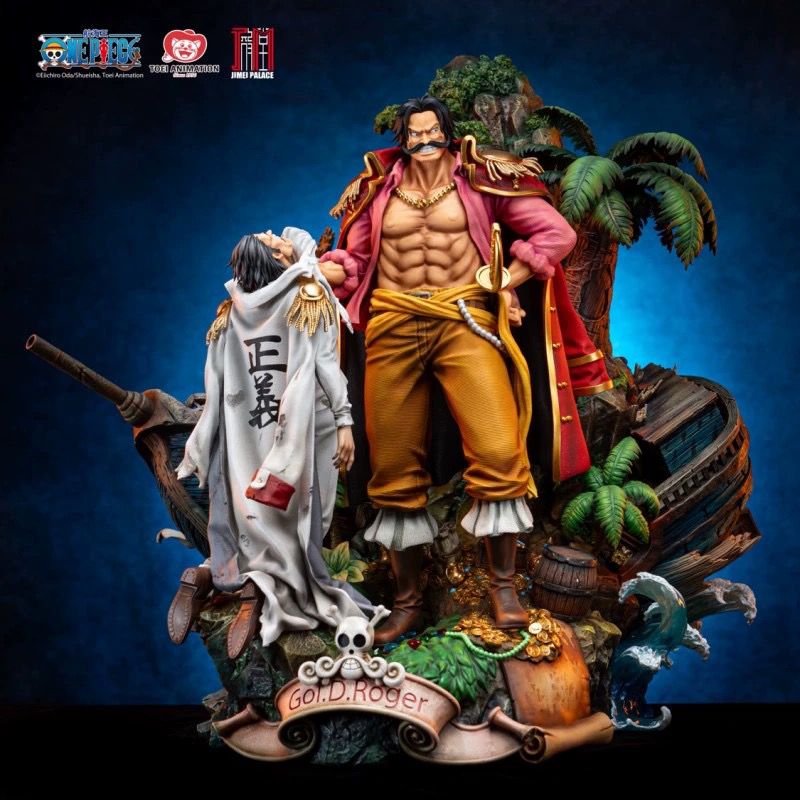 [Warehouse in Stock] Jimei Palace studio - Statue - One Piece - Gol D. Roger (Licensed)