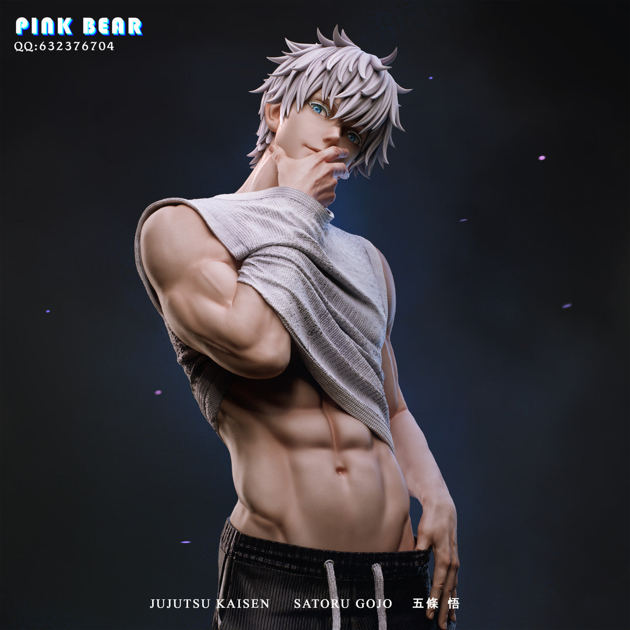 [Warehouse in Stock] Pink Bear Studio - Statue - Jujutsu Kaisen - Satoru Gojo