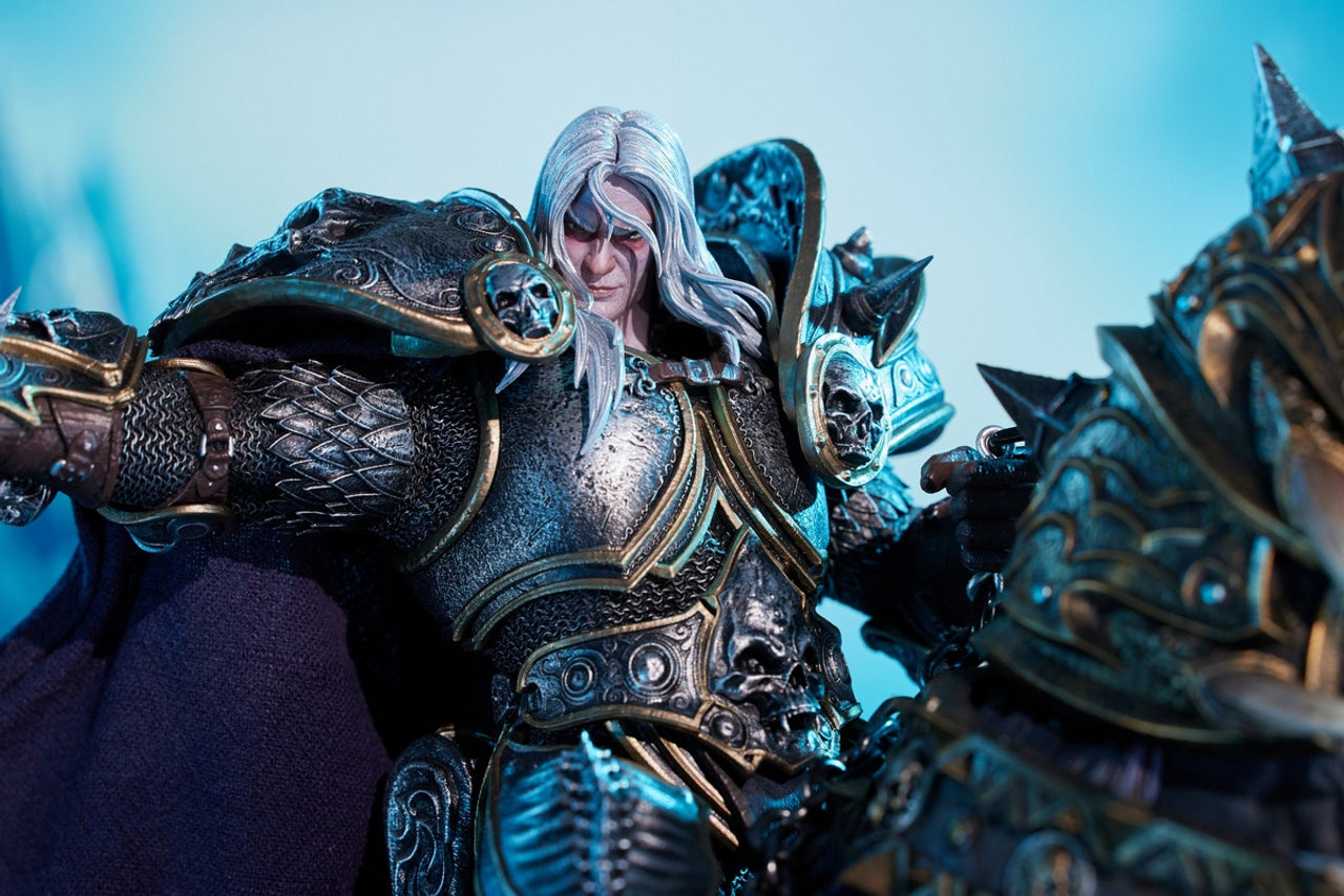[Pre-Order] BLIZZARD ENTERTAINMENT - Statue - World of Warcraft - Lich King & Invincible Statue BLZ009 (Licensed)