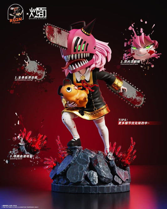 [Pre-Order Closed] RUIN Studio & ChaoMian Studio - Statue - Spy x Family - Anya cos Chainsaw Man