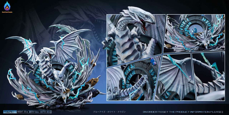 [Pre-Order] Duel Soul Studio - Statue - Yu-Gi-Oh! - The Summoning of Blue-Eyes White Dragon