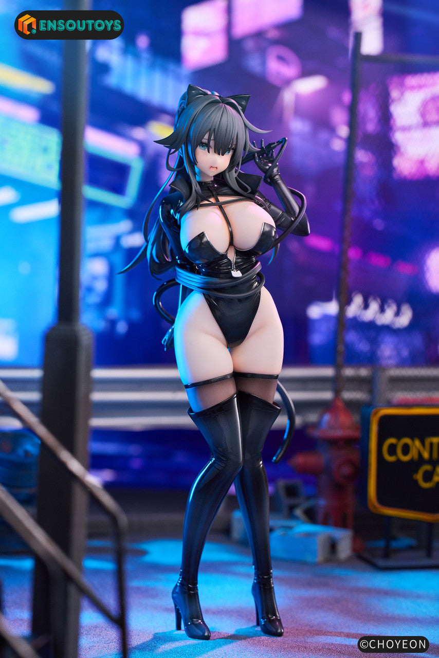 [Pre-Order] EnsouToys - Statue - Original - Catgirl Happy-chan (Licensed)