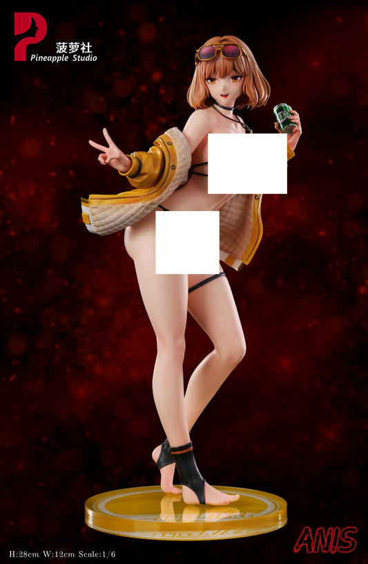 [Warehouse in Stock] Pineapple Studio - Statue - Goddess of Victory: Nikke - Anis Swimsuit VER