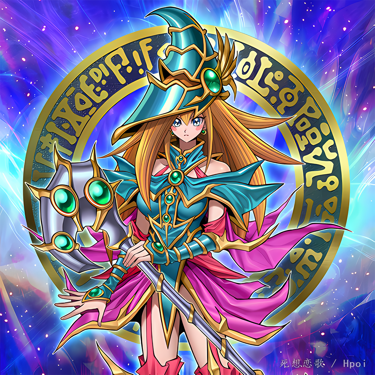 [Pre-Order] GSC & Max Factory - PVC - Yu-Gi-Oh! - Official Card Game Magician's Valkyria Monster Figure Collection (Licensed)