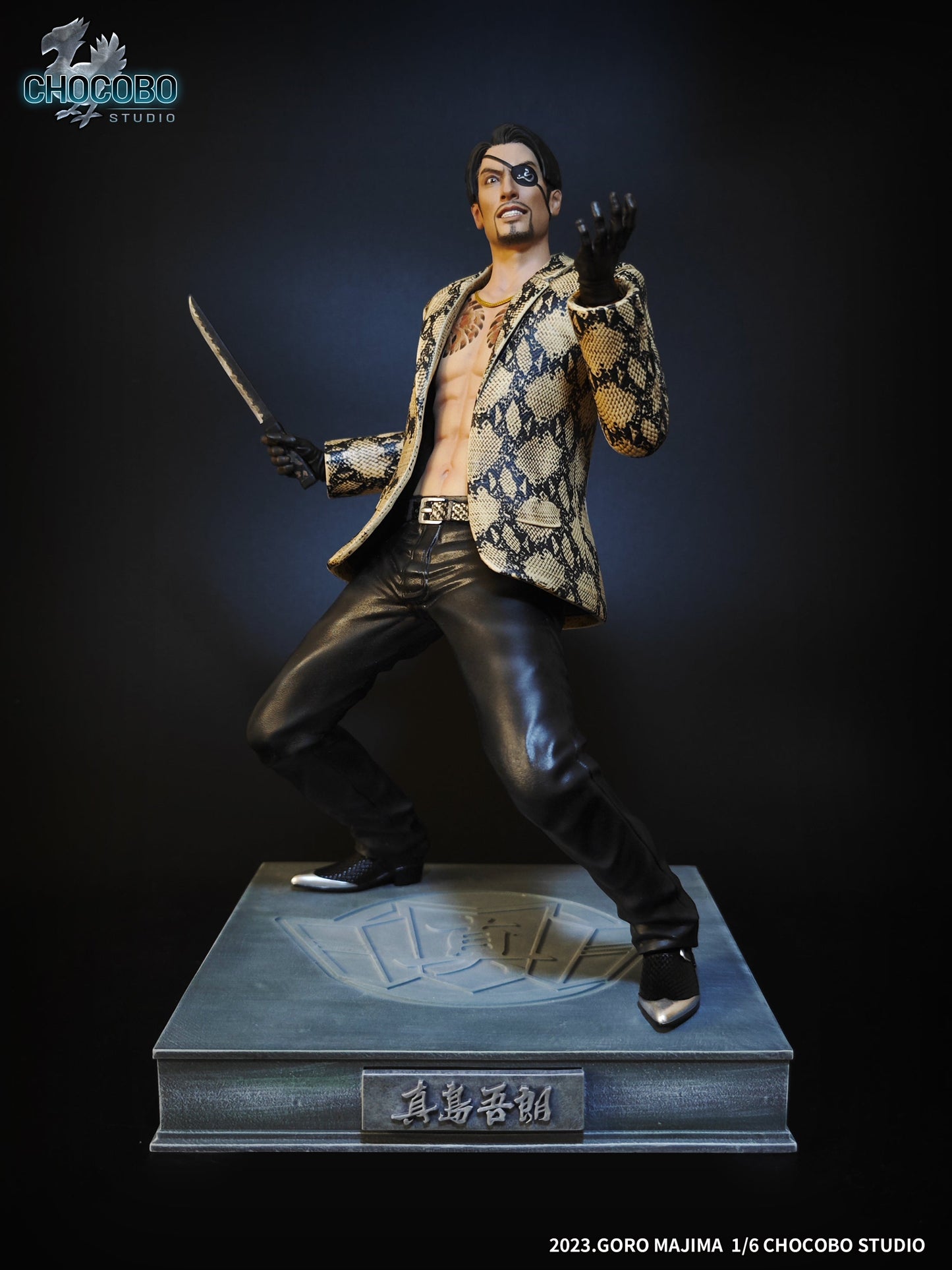 [Warehouse in stock] CHOCOBO Studio - Statue - Yakuza - Goro Majima
