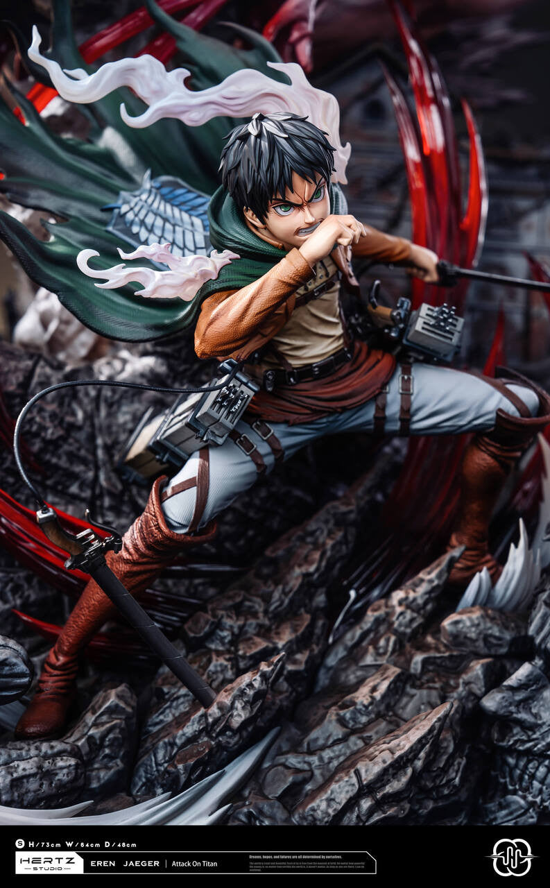 [Warehouse in Stock] Hertz Studio  - Statue - Attack on Titan - Eren Yeager