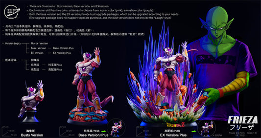 [Warehouse in Stock] White Hole Studio - Statue - Dragon Ball Frieza 2nd Form EX Anime