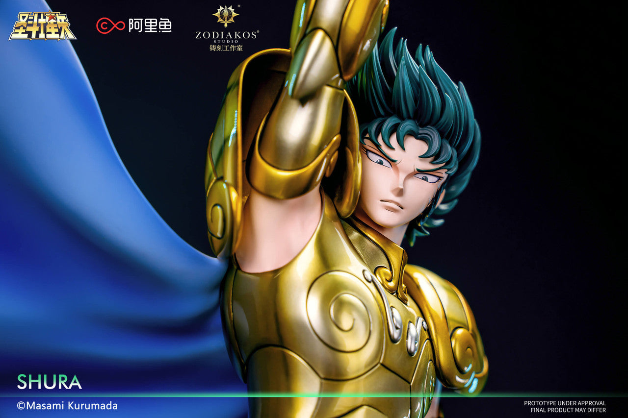 [Pre-Order Closed] Zodiakos Studio - Statue - Saint Seiya - Gold Saint-Shura (Licensed)
