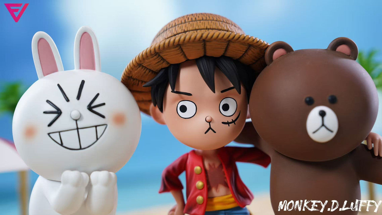 [Pre-Order] Eve Studio - Statue - One Piece - Luffy & Brown & Cony