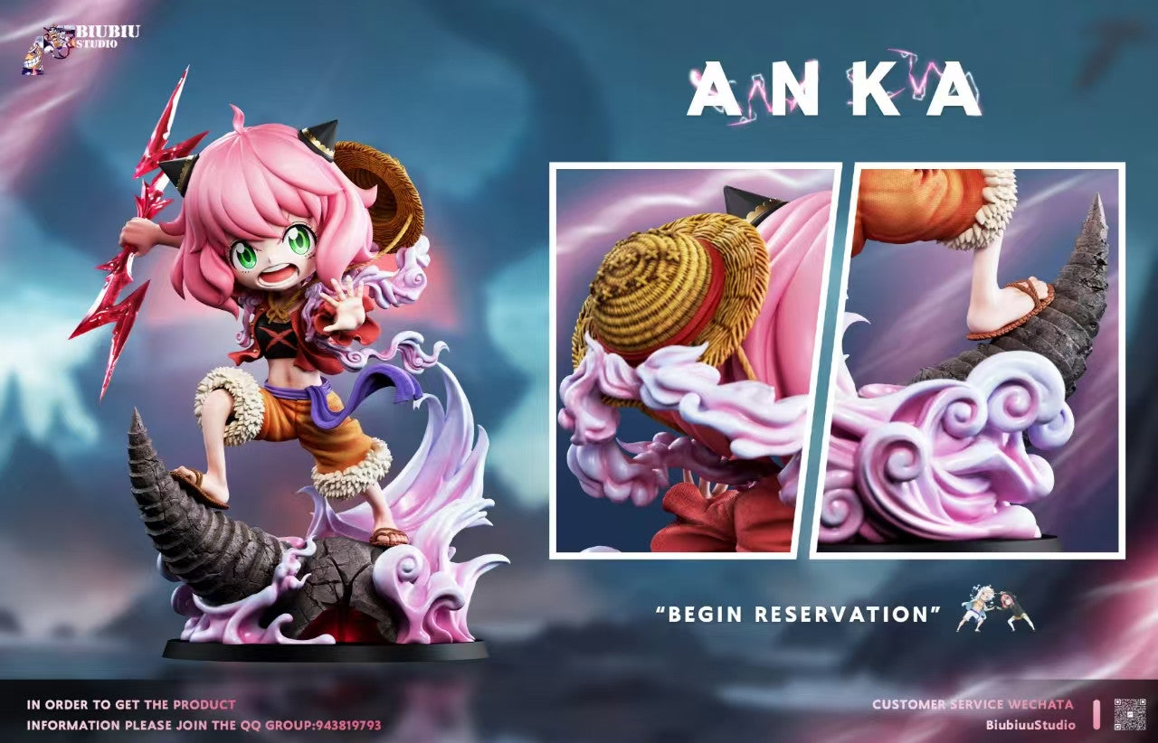 [Pre-Order] Biubiu Studio - Statue - Spy x Family - Anya cos Nika Luffy