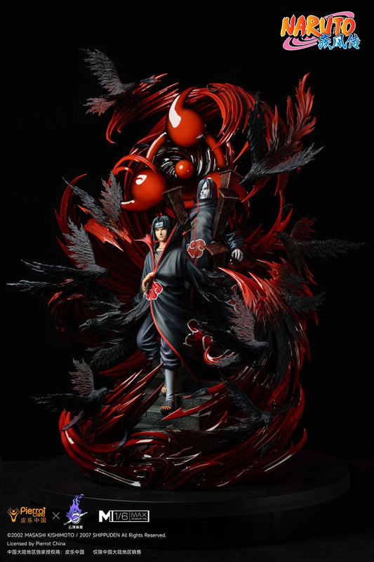 [Last One] Pickstar Studio - Statue - Naruto Officially Licensed Uchiha Itachi & Orochimaru 1/6 Statue (Licensed)