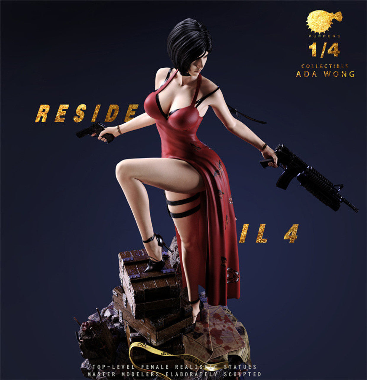 [Warehouse in Stock] Puffer Studio - Resident Evil Ada Wong EX nude ver