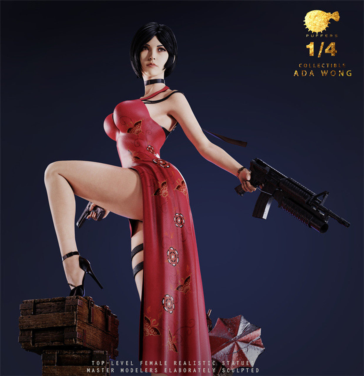 [Warehouse in Stock] Puffer Studio - Resident Evil Ada Wong EX nude ver