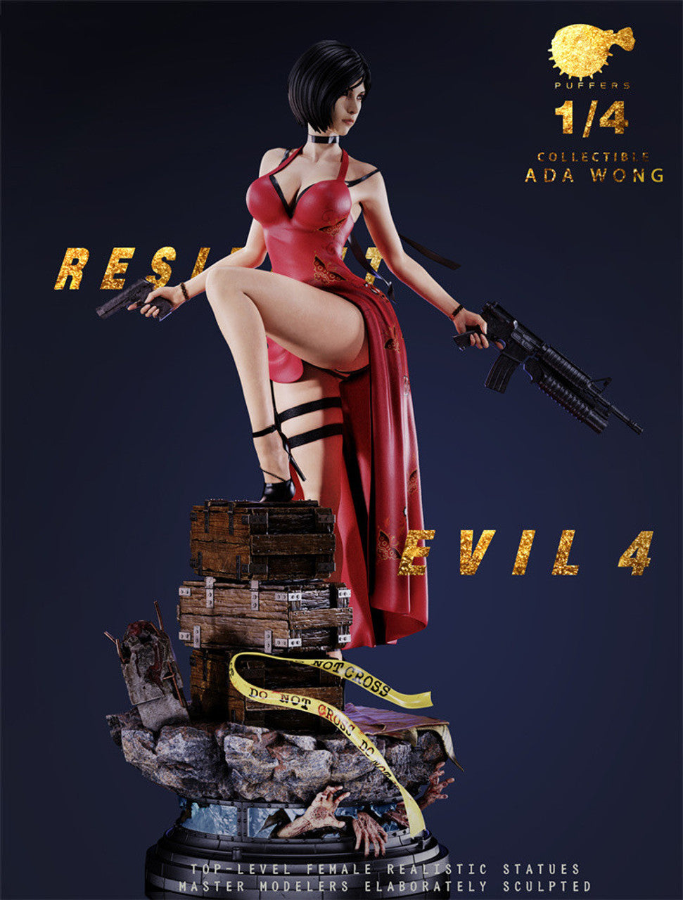 [Warehouse in Stock] Puffer Studio - Resident Evil Ada Wong EX nude ver