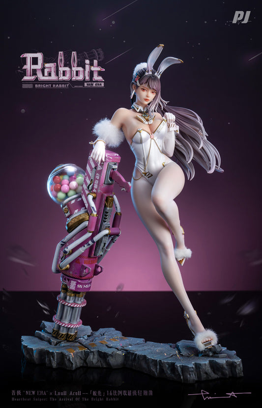 [Warehouse in Stock] PIJI Studio - PVC - Original - New Era × Loull_AroLL White Rabbit (Licensed)