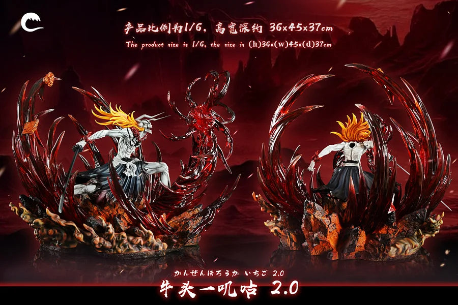 [Warehouse in Stock] CHENG Studio - Statue - BLEACH - Hollowfication Ichigo Kurosaki 2.0