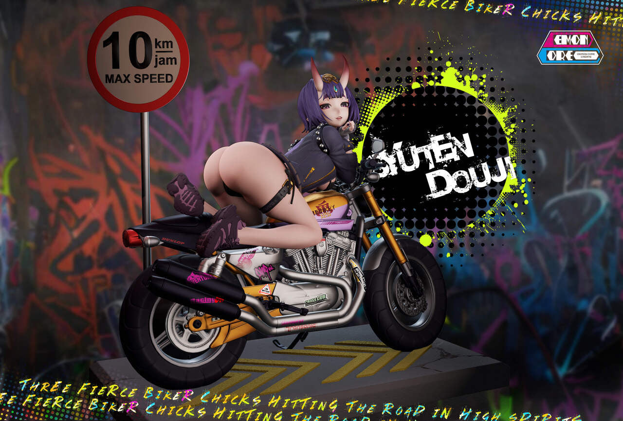 [Pre-Order] Demon Core Studio - Statue - Fate Motorcycle Trio - Minamoto no Raikou & Syuten Douji & Ibaraki Doji