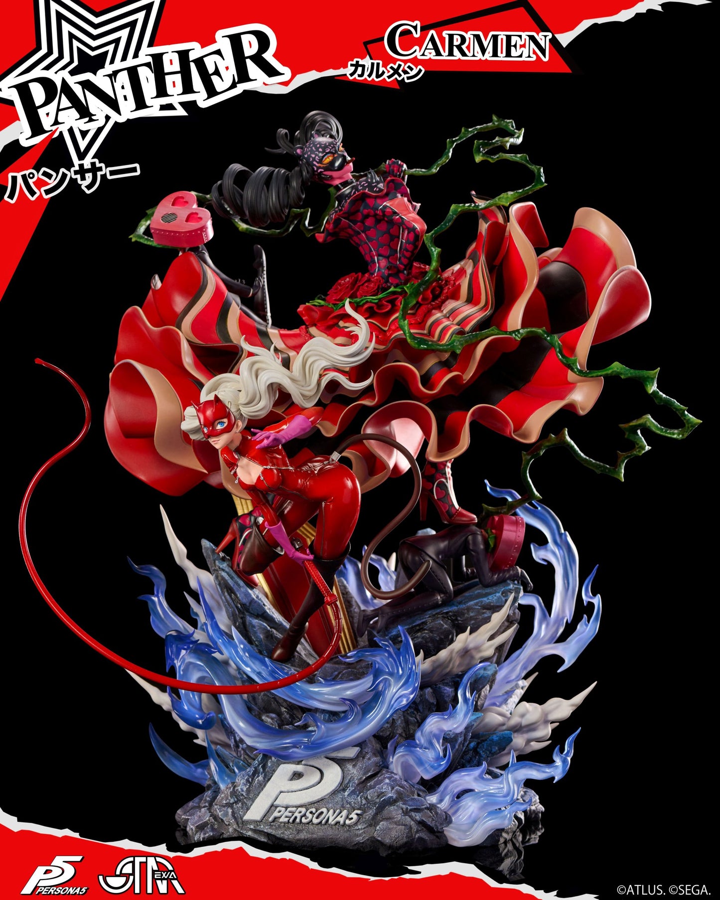 [Pre-Order] STAREXVA Studio - Statue - Persona 5 - PANTHER Ann Takamaki with Carmen (Licensed)