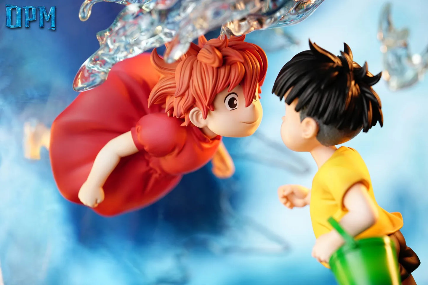 [Pre-Order] OPM Studio - Statue - Hayao Miyazaki Series - Ponyo on the Cliff by the Sea - CP002 Ponyo & Sosuke