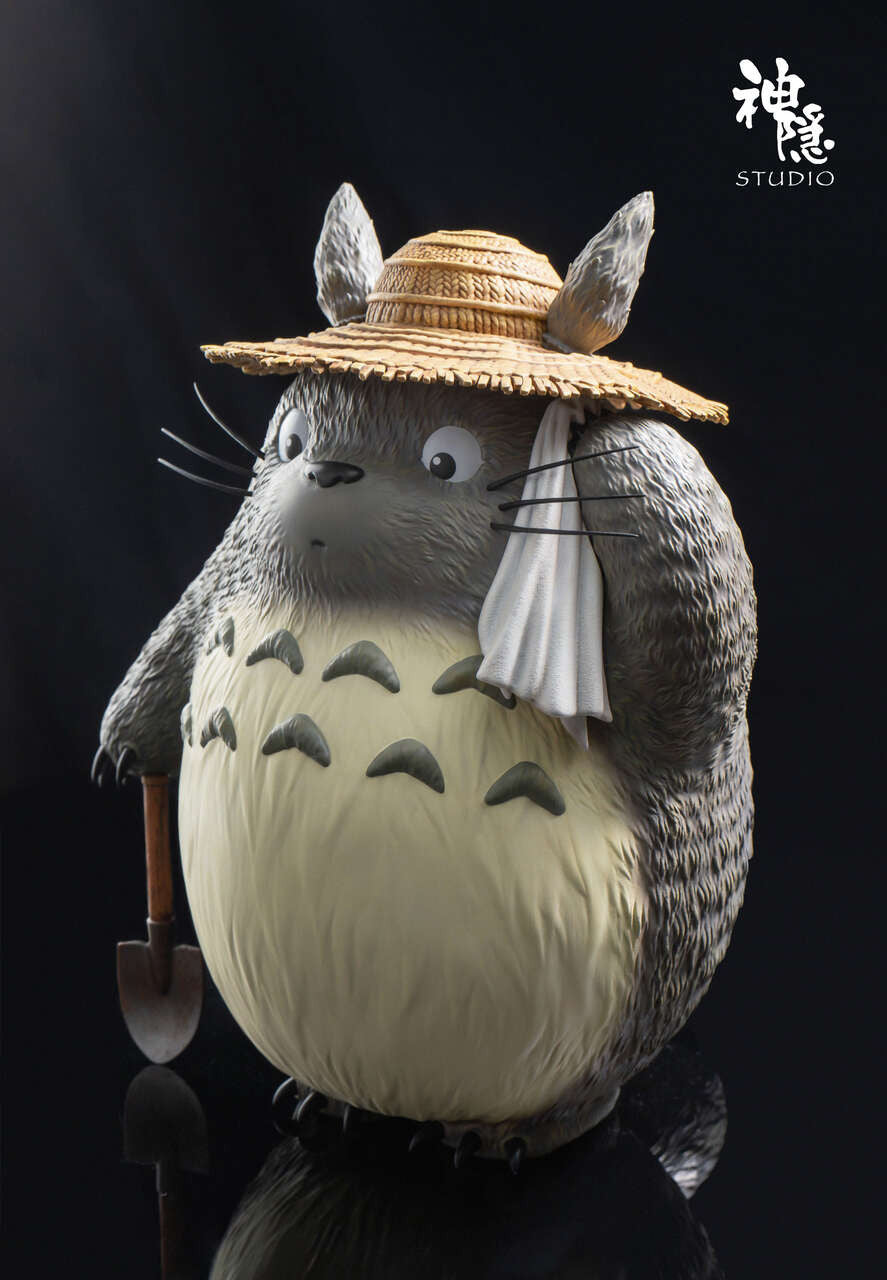 [Warehouse in Stock] Shen Yin Studio - Statue - My Neighbor Totoro - Farmer Totoro