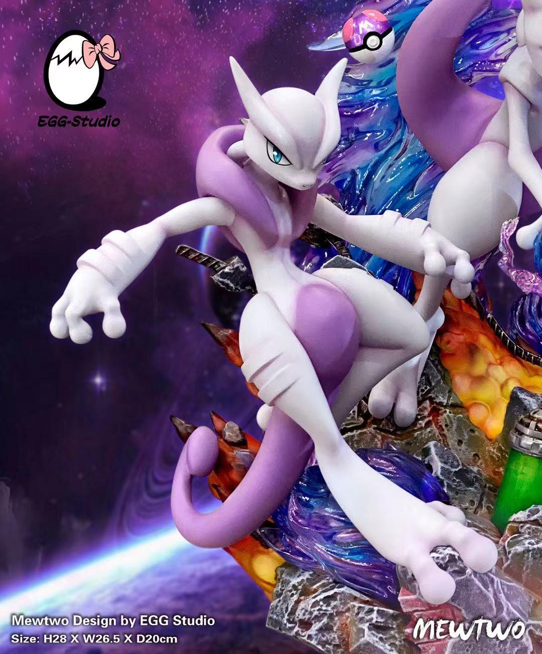 [In stock] EGG Studio - Statue - Pokémon -Mewtwo XY Evolution Series