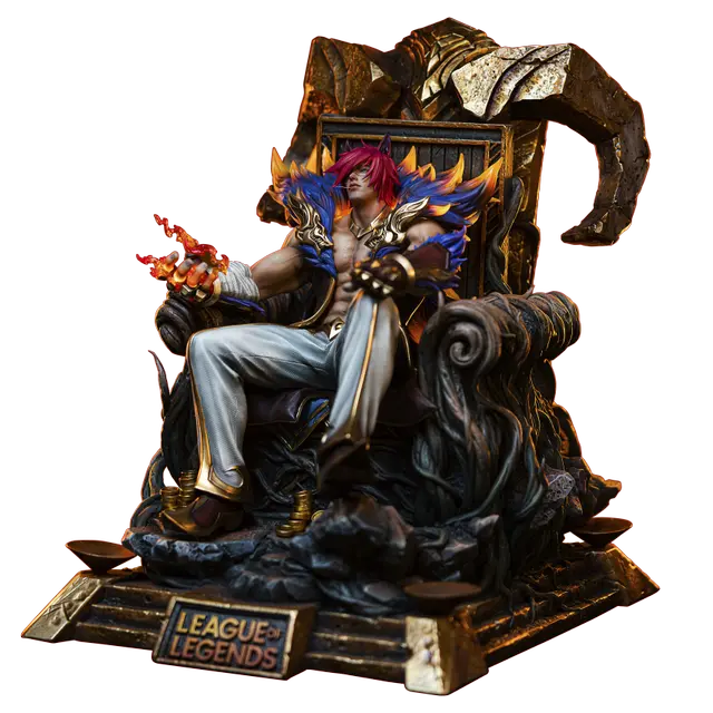 [Warehouse in Stock] JIMEI PALACE Studio - Statue - League of Legends - Sett (Licensed)