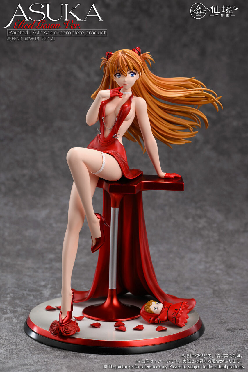 [Warehouse in Stock] Wonderland Studio - Statue - Neon Genesis Evangelion Dress Girl ASUKA