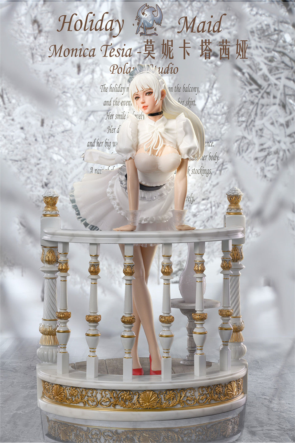 [US in Stock] Polaris Studio - Statue - Original - Holiday Maid Monica Tesia