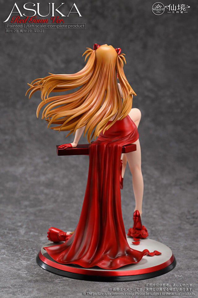 [Warehouse in Stock] Wonderland Studio - Statue - Neon Genesis Evangelion Dress Girl ASUKA