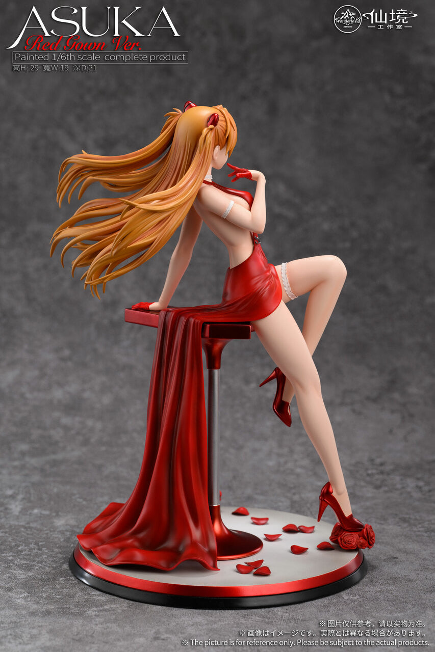[Warehouse in Stock] Wonderland Studio - Statue - Neon Genesis Evangelion Dress Girl ASUKA