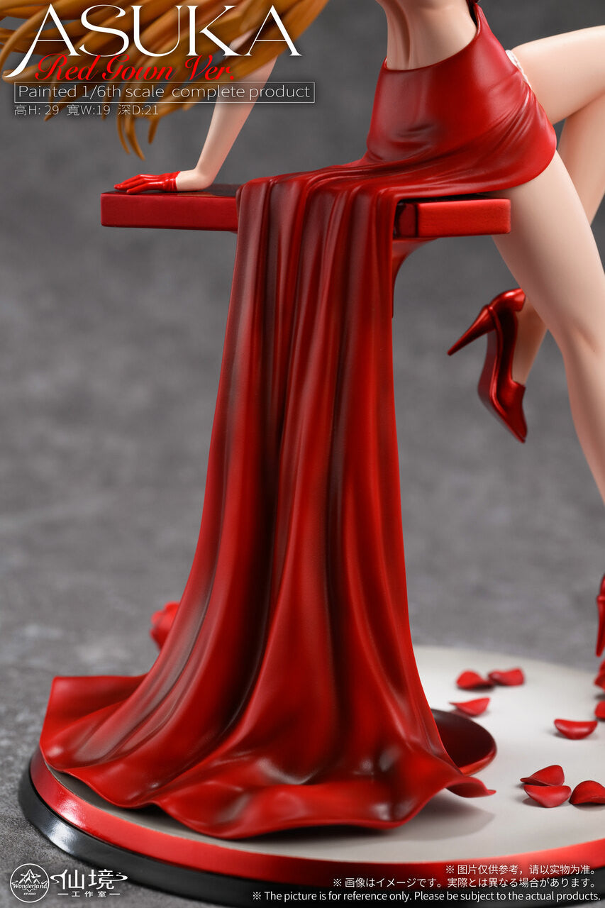 [Warehouse in Stock] Wonderland Studio - Statue - Neon Genesis Evangelion Dress Girl ASUKA