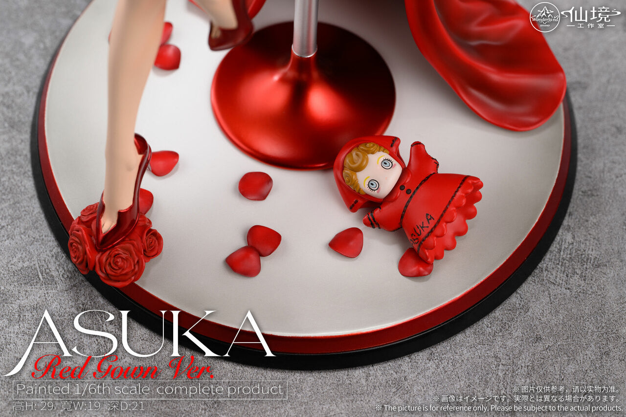 [Warehouse in Stock] Wonderland Studio - Statue - Neon Genesis Evangelion Dress Girl ASUKA