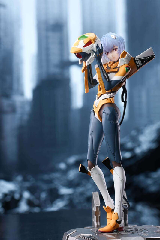 [Warehouse in Stock] Two head version - DreamX Studio - Statue - Neon Genesis Evangelion - EX1-Mecha Rei Ayanami