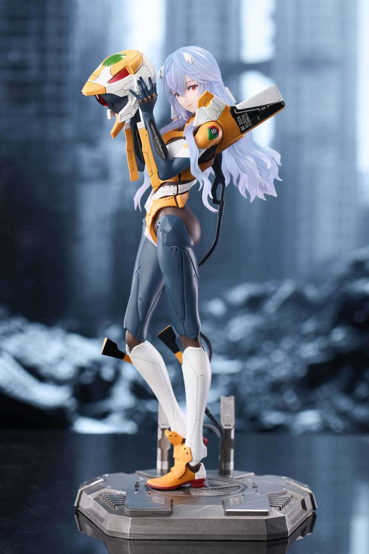 [Warehouse in Stock] Two head version - DreamX Studio - Statue - Neon Genesis Evangelion - EX1-Mecha Rei Ayanami