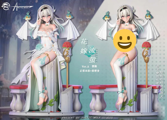 [Warehouse in Stock] Arctic Wolf Studio - Statue - Honkai: Star Rail Wedding dress firefly