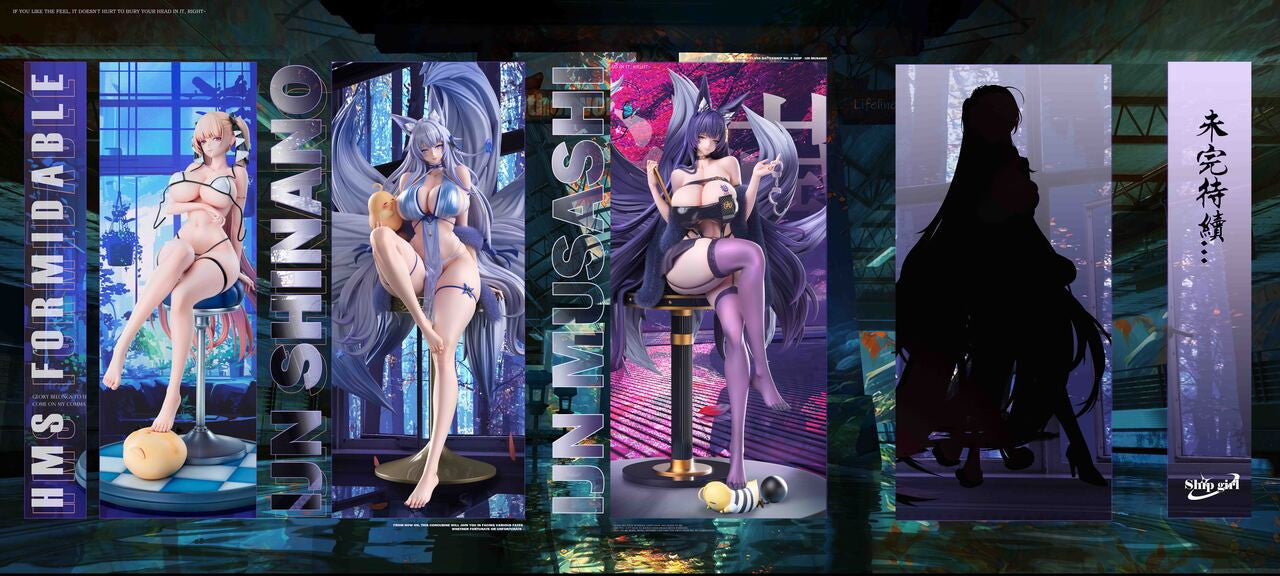 [Warehouse in Stock] Ship girl Studio - Statue - Azur Lane - #3 Musashi