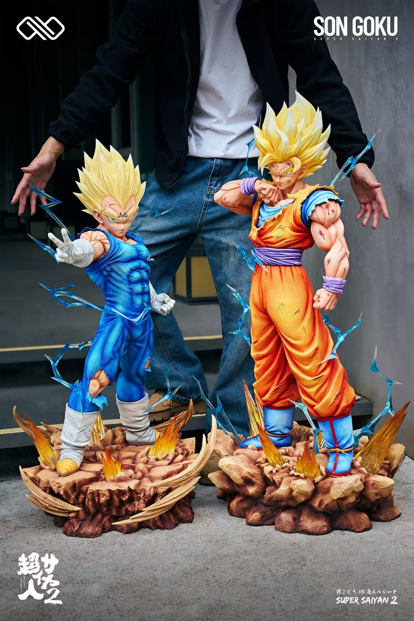 [Warehouse in Stock] Infinite Studio - Statue - Dragon Ball - Super Saiyan 2 Goku