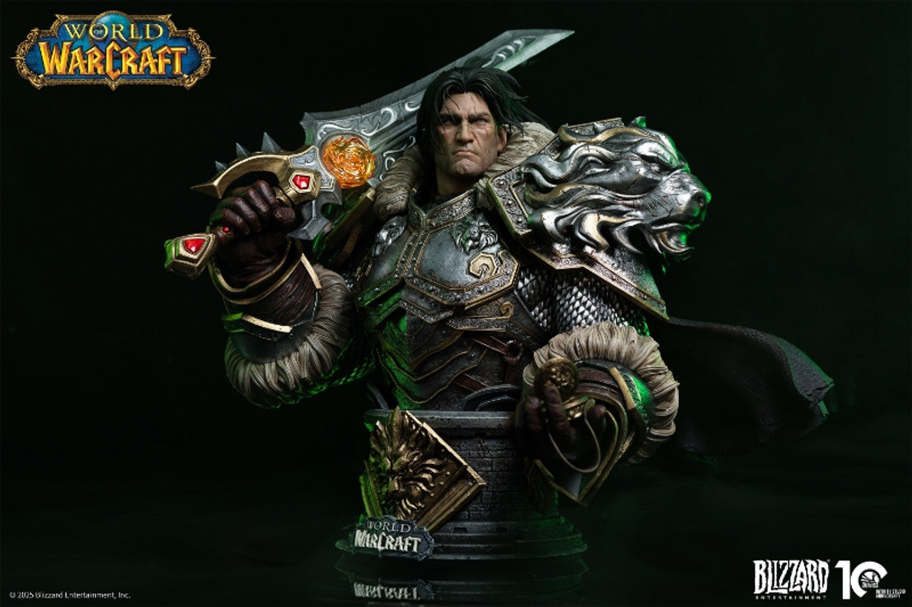 [Pre-Order] BLIZZARD ENTERTAINMENT - Statue - World of Warcraft - Varian Wrynn (Licensed)