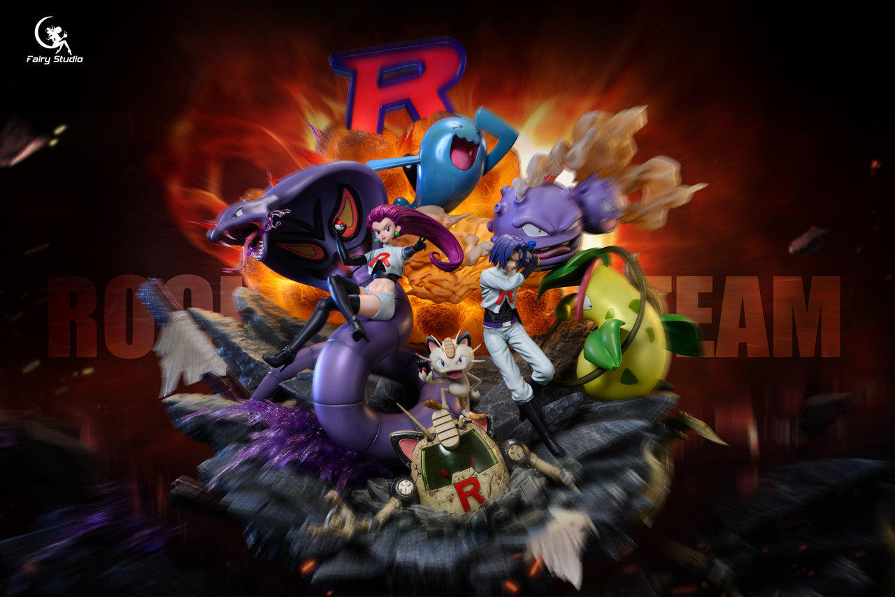 [Warehouse in stock] Fairy Studio - Statue - Pokémon - Team Rocket Jessie and James