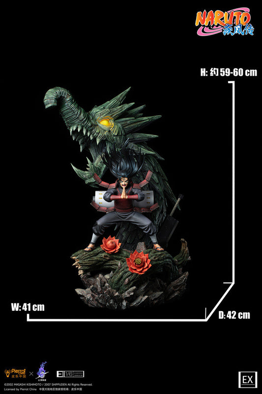 [Pre-Order] Pickstar Studio - Statue - Naruto - Officially Licensed Senju Hashirama & Uchiha Madara (Licensed)