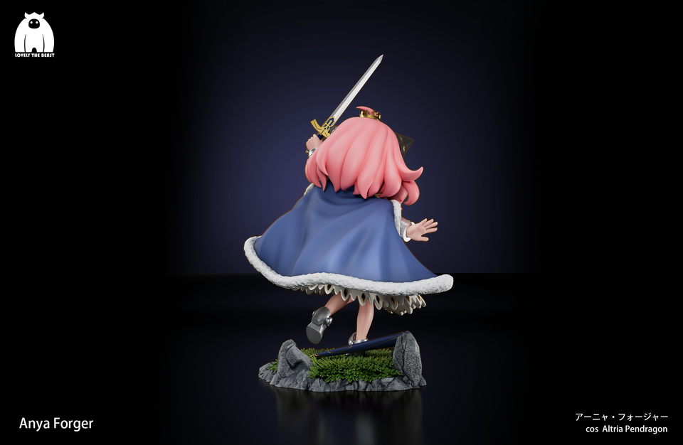 [Warehouse in Stock] Lovely The Beast Studio - Statue - Spy x Family - Anya cos Artria Pendragon