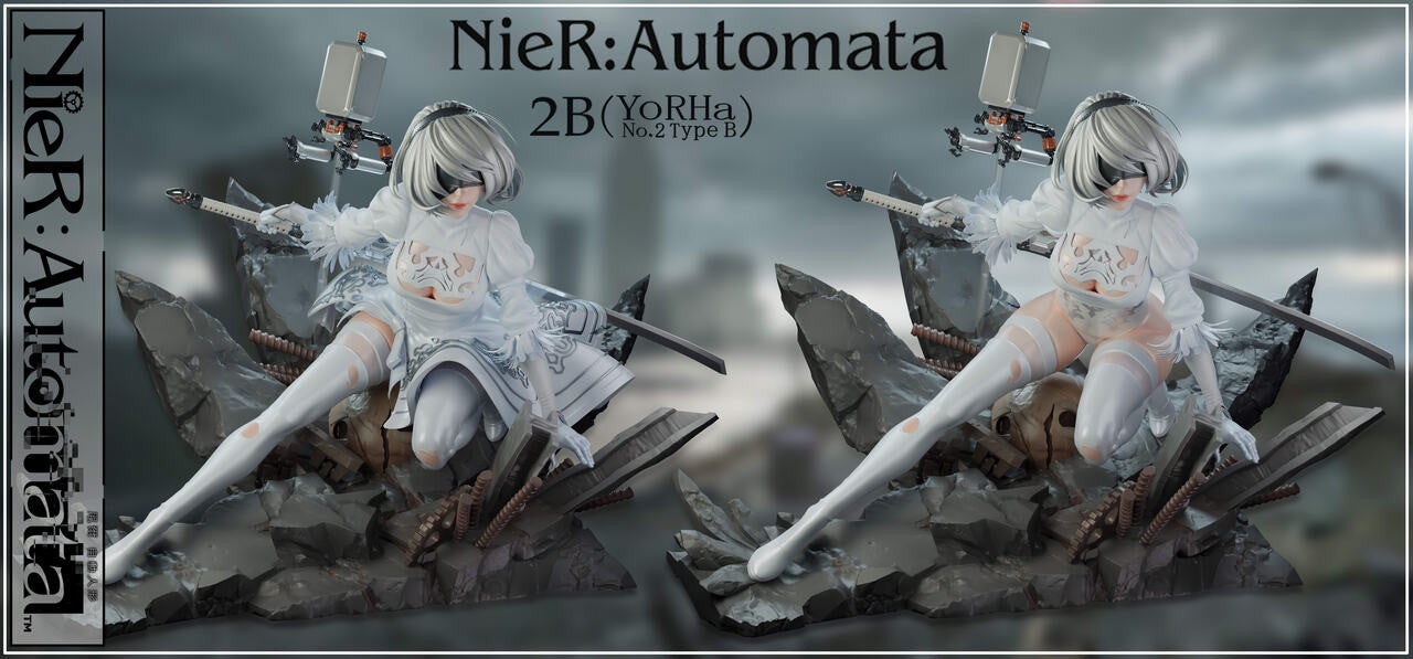[Warehouse in Stock] CROW Studio - Statue - NieR: Automata 2B