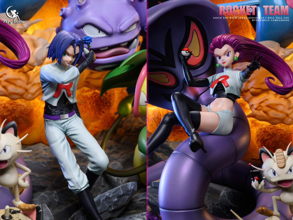 [Warehouse in stock] Fairy Studio - Statue - Pokémon - Team Rocket Jessie and James