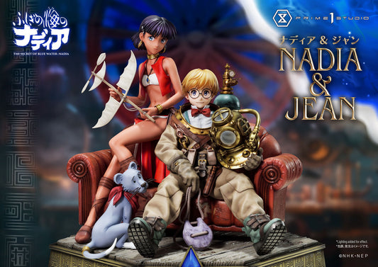 [Pre-Order] Prime 1 Studio - Statue - THE SECRET OF BLUE WATER NADIA - Concept Masterline - NADIA & JEAN CMSBW-01 CMSBW-01S (Licensed)