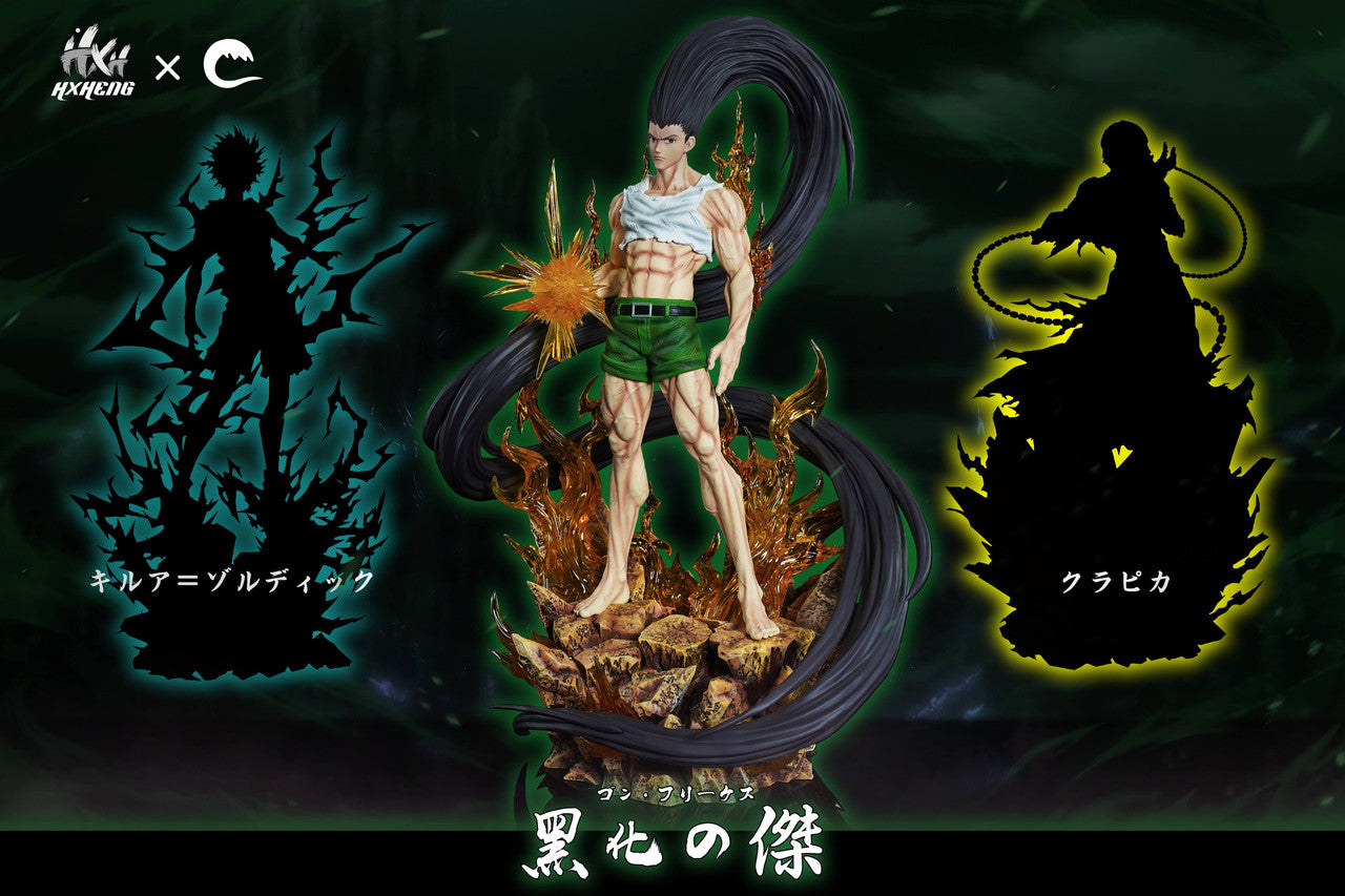 [Warehouse in Stock] HXHENG × CHENG Studio - Statue - HUNTER×HUNTER - Hunter Series #1 Black Gon Freecss